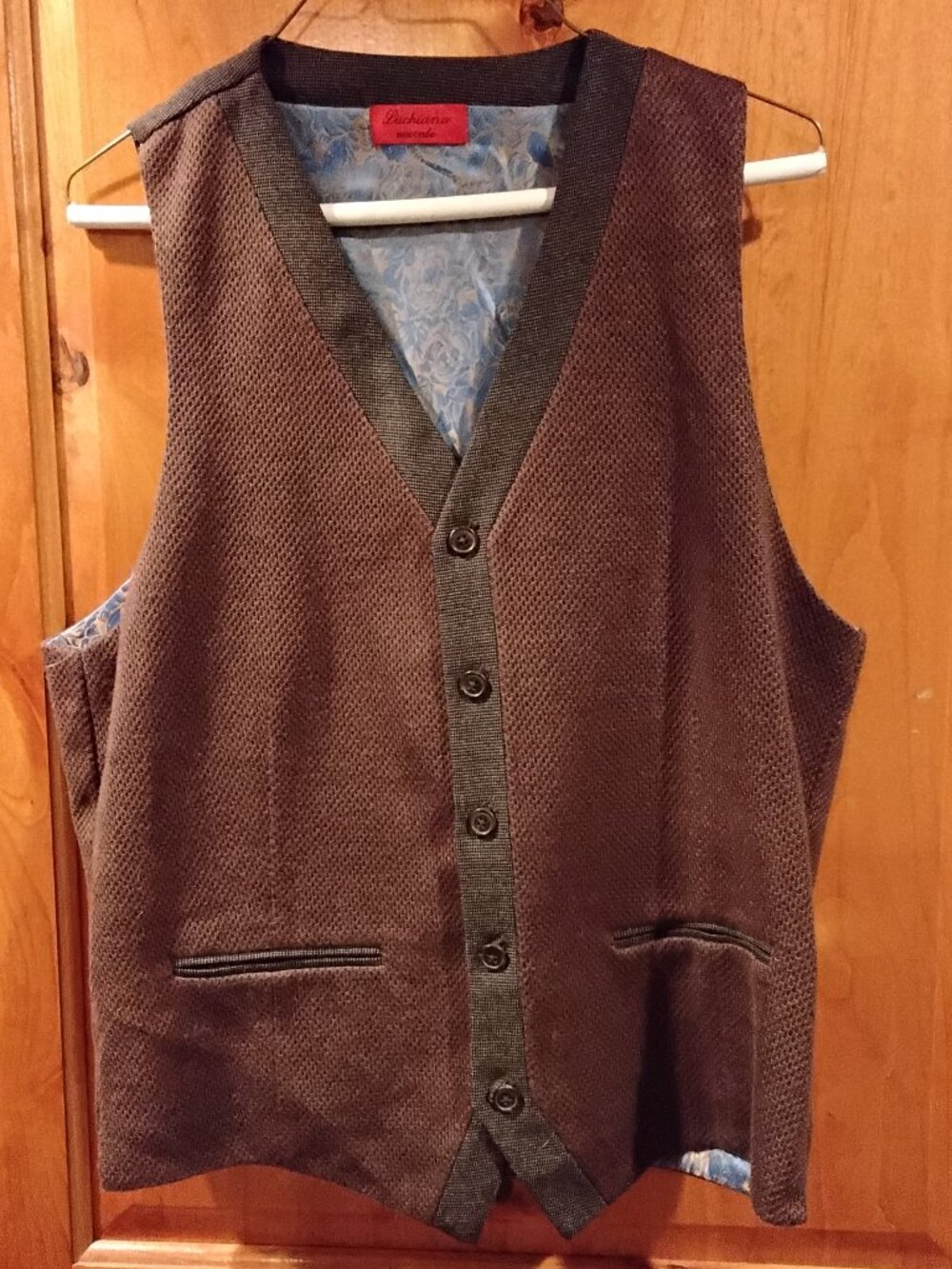 Luchiano Visconti Men's Vest Size M #1110